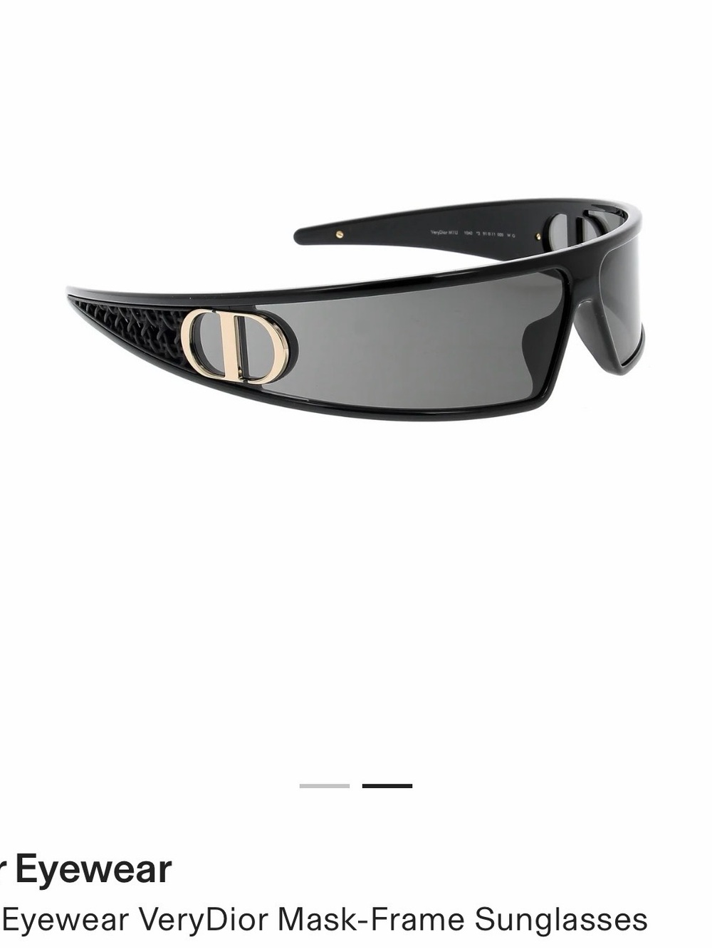 Loewe and Dior Sunglasses Collage - Black, Brown, Cream, Gray